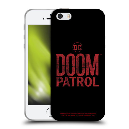Doom Patrol Graphics Logo Soft Gel Case for Apple iPhone 5 / 5s / iPhone SE 2016