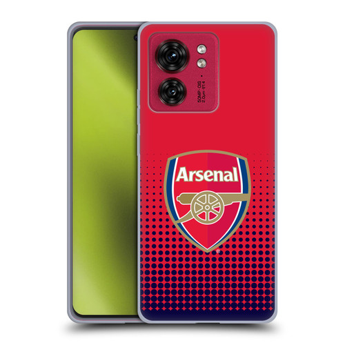Arsenal FC Crest 2 Fade Soft Gel Case for Motorola Moto Edge 40