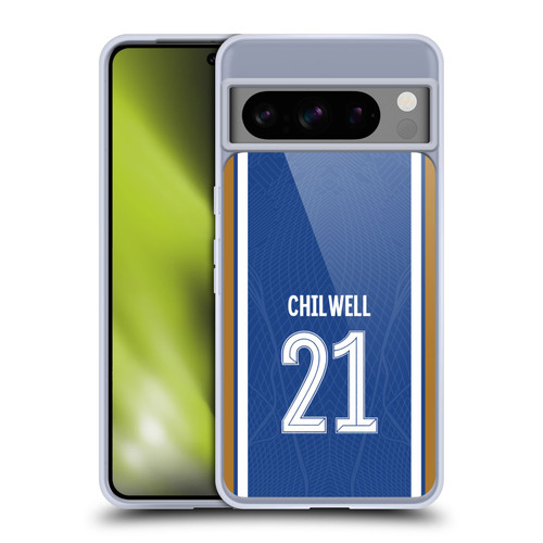 Chelsea Football Club 2023/24 Players Home Kit Ben Chilwell Soft Gel Case for Google Pixel 8 Pro