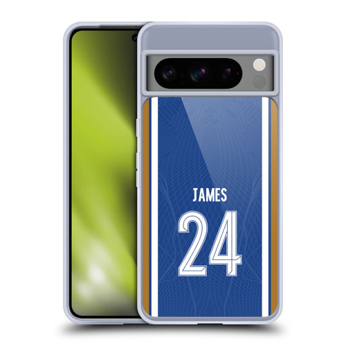 Chelsea Football Club 2023/24 Players Home Kit Reece James Soft Gel Case for Google Pixel 8 Pro
