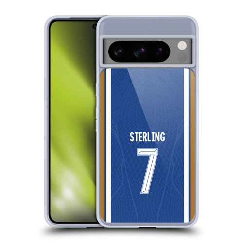 Chelsea Football Club 2023/24 Players Home Kit Raheem Sterling Soft Gel Case for Google Pixel 8 Pro