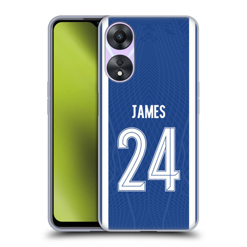 Chelsea Football Club 2023/24 Players Home Kit Reece James Soft Gel Case for OPPO A78 4G