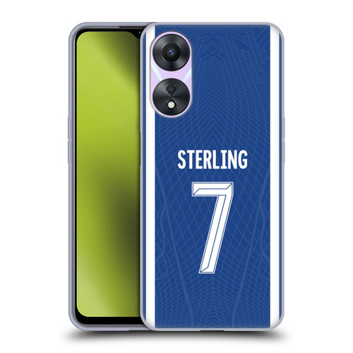 Chelsea Football Club 2023/24 Players Home Kit Raheem Sterling Soft Gel Case for OPPO A78 4G