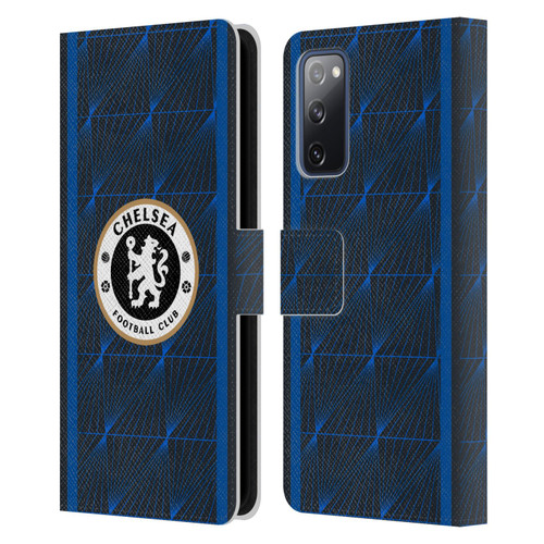 Chelsea Football Club 2023/24 Kit Away Leather Book Wallet Case Cover For Samsung Galaxy S20 FE / 5G