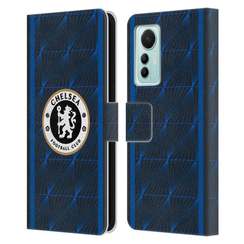 Chelsea Football Club 2023/24 Kit Away Leather Book Wallet Case Cover For Xiaomi 12 Lite