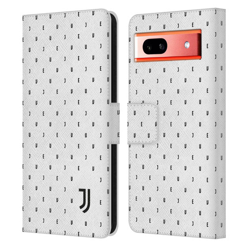 Juventus Football Club Lifestyle 2 White Logo Type Pattern Leather Book Wallet Case Cover For Google Pixel 7a