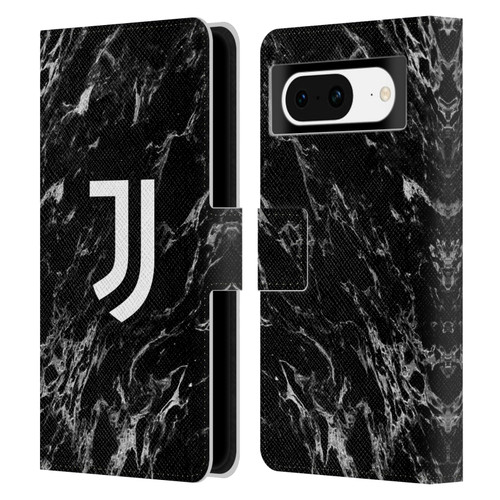 Juventus Football Club Marble Black Leather Book Wallet Case Cover For Google Pixel 8
