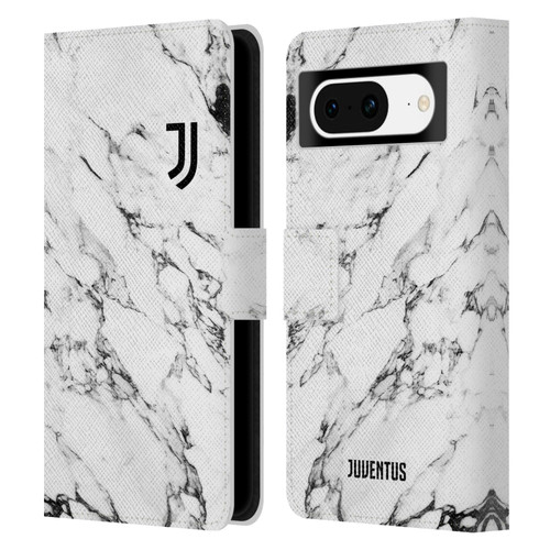 Juventus Football Club Marble White Leather Book Wallet Case Cover For Google Pixel 8