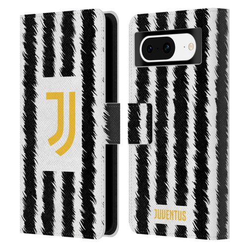 Juventus Football Club 2023/24 Match Kit Home Leather Book Wallet Case Cover For Google Pixel 8