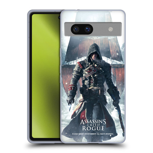 Assassin's Creed Rogue Key Art Shay Cormac Ship Soft Gel Case for Google Pixel 7a