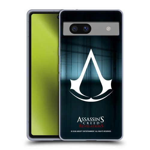 Assassin's Creed Revelations Logo Animus Black Room Soft Gel Case for Google Pixel 7a
