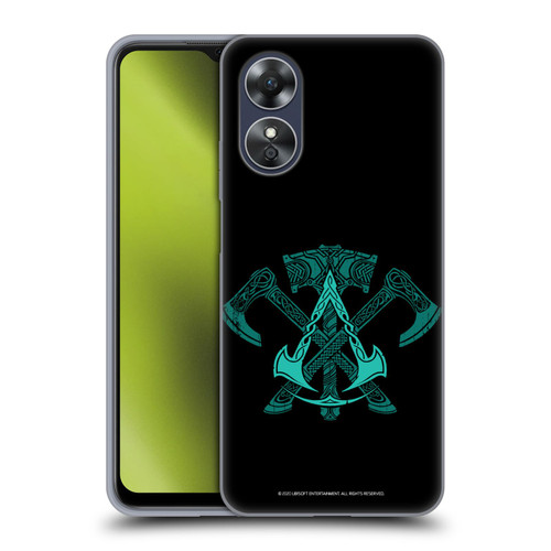 Assassin's Creed Valhalla Symbols And Patterns ACV Weapons Soft Gel Case for OPPO A17
