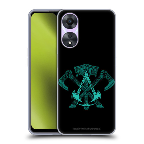 Assassin's Creed Valhalla Symbols And Patterns ACV Weapons Soft Gel Case for OPPO A78 5G