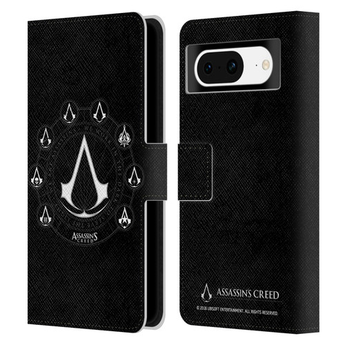 Assassin's Creed Legacy Logo Crests Leather Book Wallet Case Cover For Google Pixel 8