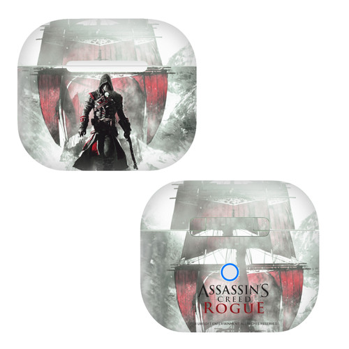 Assassin's Creed Rogue Key Art Game Cover Vinyl Sticker Skin Decal Cover for Apple AirPods 3 3rd Gen Charging Case