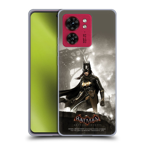 Batman Arkham Knight Characters Batgirl Soft Gel Case for Motorola Moto Edge 40