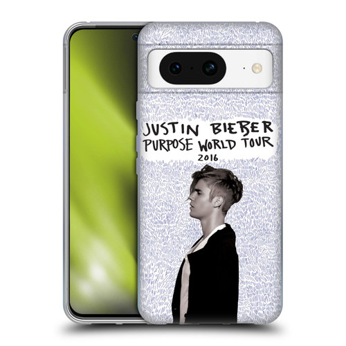 Justin Bieber Purpose World Tour 2016 Soft Gel Case for Google Pixel 8