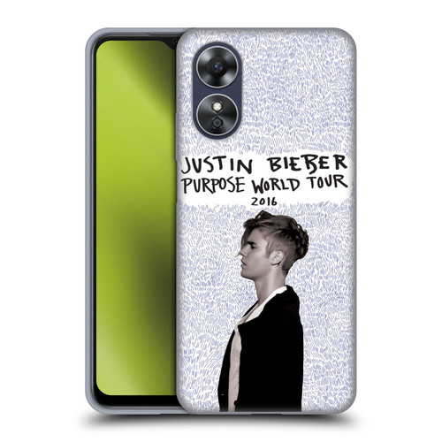 Justin Bieber Purpose World Tour 2016 Soft Gel Case for OPPO A17