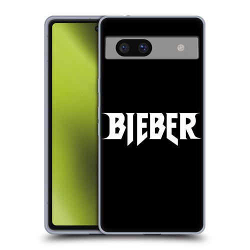 Justin Bieber Tour Merchandise Logo Name Soft Gel Case for Google Pixel 7a