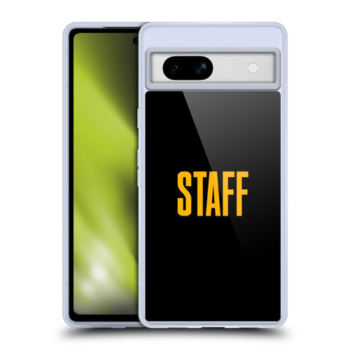 Justin Bieber Tour Merchandise Staff Soft Gel Case for Google Pixel 7a