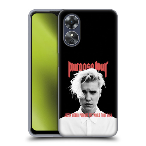 Justin Bieber Tour Merchandise Purpose Poster Soft Gel Case for OPPO A17