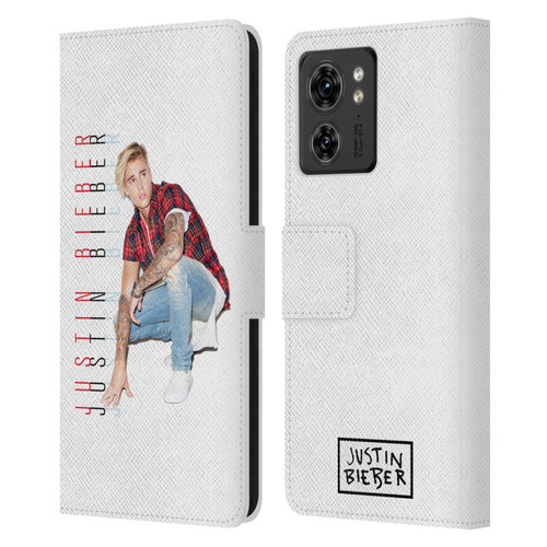Justin Bieber Purpose Calendar Photo And Text Leather Book Wallet Case Cover For Motorola Moto Edge 40