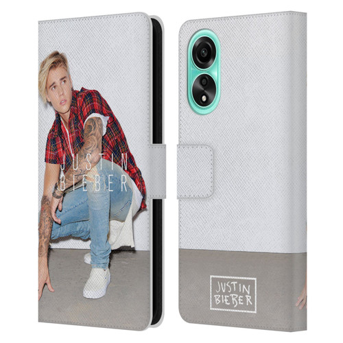 Justin Bieber Purpose Calendar Photo Leather Book Wallet Case Cover For OPPO A78 4G