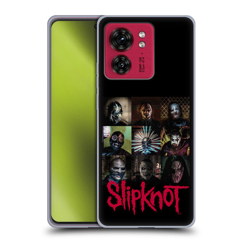 Slipknot Key Art Blocks Soft Gel Case for Motorola Moto Edge 40