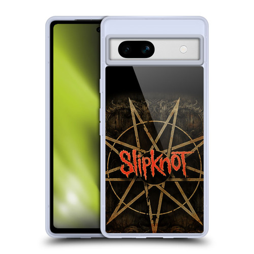 Slipknot Key Art Crest Soft Gel Case for Google Pixel 7a