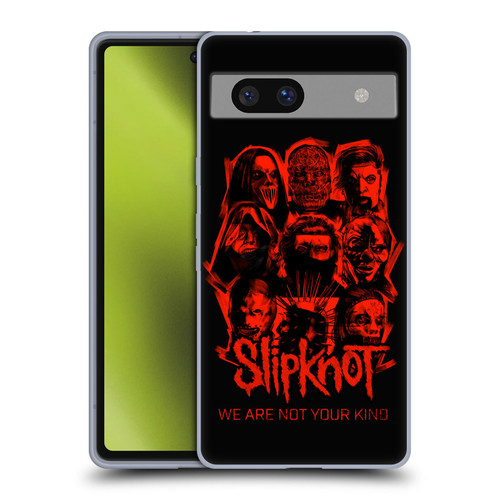 Slipknot We Are Not Your Kind Red Patch Soft Gel Case for Google Pixel 7a