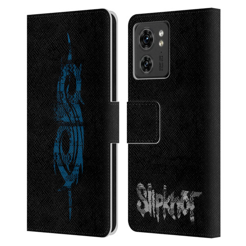 Slipknot We Are Not Your Kind Glitch Logo Leather Book Wallet Case Cover For Motorola Moto Edge 40