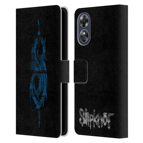 Slipknot We Are Not Your Kind Glitch Logo Leather Book Wallet Case Cover For OPPO A17