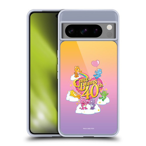 Care Bears 40th Anniversary Celebrate Soft Gel Case for Google Pixel 8 Pro