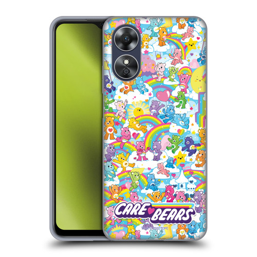 Care Bears 40th Anniversary Rainbow Soft Gel Case for OPPO A17
