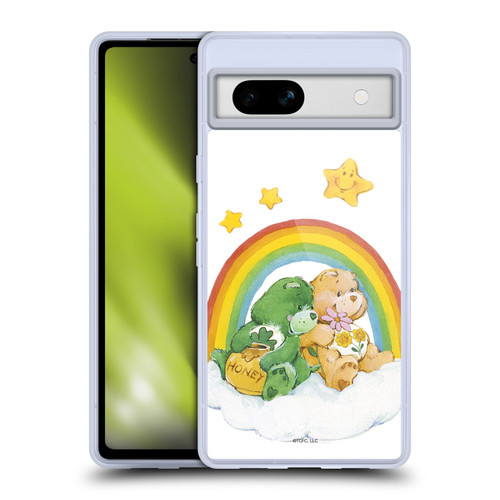 Care Bears Classic Rainbow 2 Soft Gel Case for Google Pixel 7a