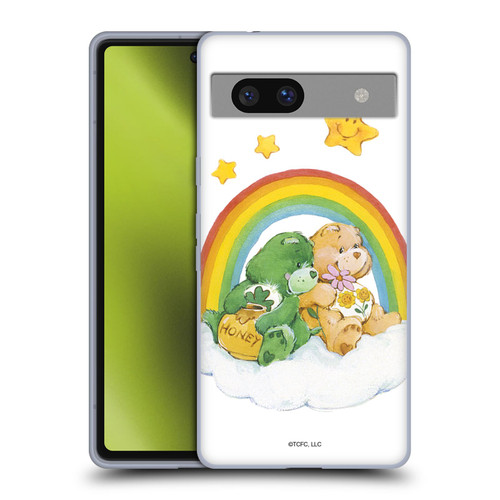 Care Bears Classic Rainbow 2 Soft Gel Case for Google Pixel 7a