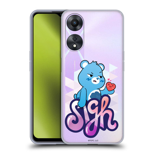 Care Bears Graphics Grumpy Soft Gel Case for OPPO A78 4G
