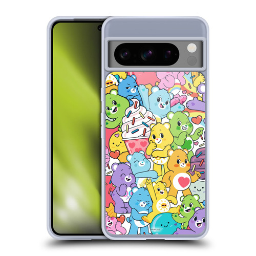 Care Bears Sweet And Savory Character Pattern Soft Gel Case for Google Pixel 8 Pro