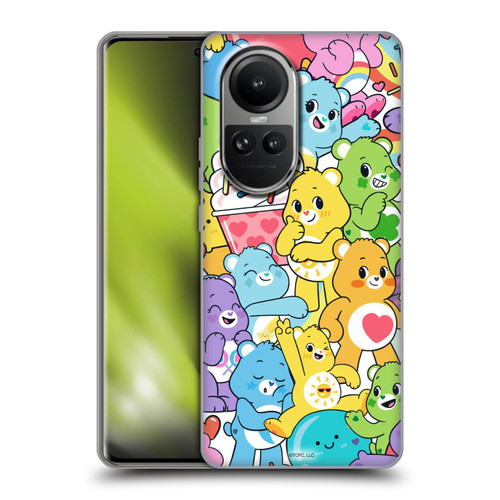 Care Bears Sweet And Savory Character Pattern Soft Gel Case for OPPO Reno10 5G / Reno10 Pro 5G