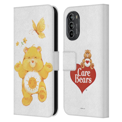 Care Bears Classic Funshine Leather Book Wallet Case Cover For Motorola Moto G82 5G