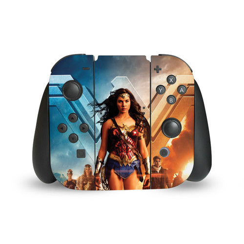 Wonder Woman Movie Posters Group Vinyl Sticker Skin Decal Cover for Nintendo Switch Joy Controller