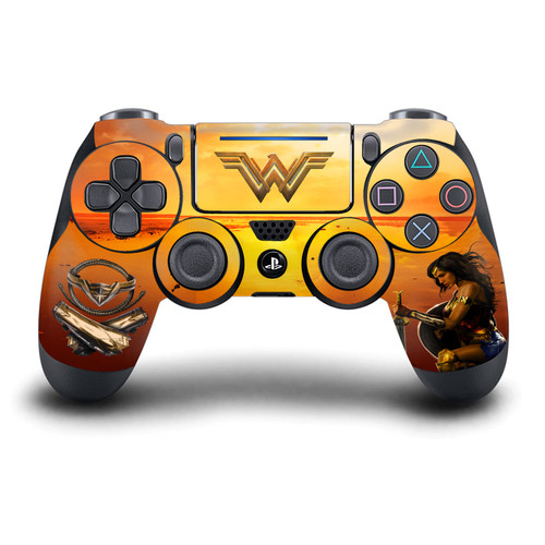 Wonder Woman Movie Posters Sword And Shield Vinyl Sticker Skin Decal Cover for Sony DualShock 4 Controller