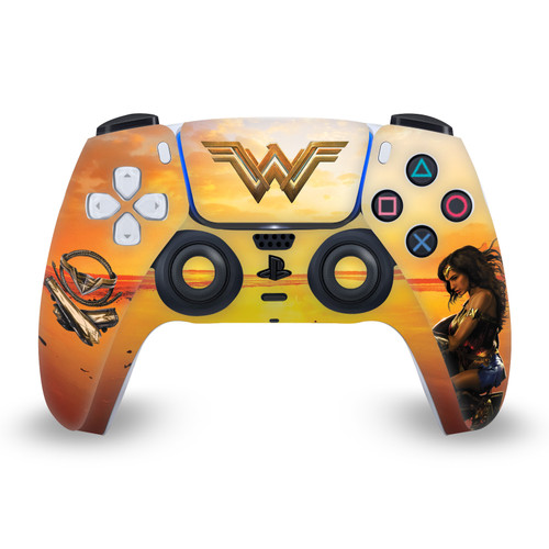 Wonder Woman Movie Posters Sword And Shield Vinyl Sticker Skin Decal Cover for Sony PS5 Sony DualSense Controller