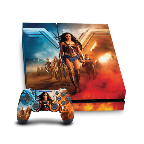 Wonder Woman Movie Posters Group Vinyl Sticker Skin Decal Cover for Sony PS4 Console & Controller