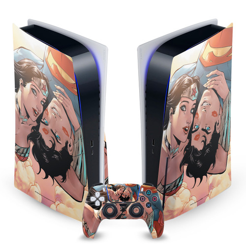Wonder Woman DC Comics Comic Book Cover Superman #11 Vinyl Sticker Skin Decal Cover for Sony PS5 Disc Edition Bundle
