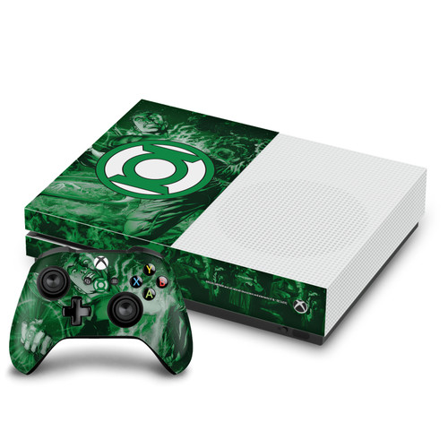 Green Lantern DC Comics Comic Book Covers Logo Vinyl Sticker Skin Decal Cover for Microsoft One S Console & Controller