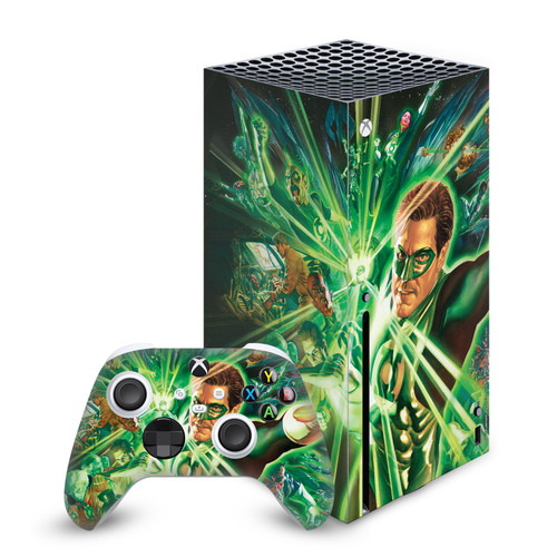 Green Lantern DC Comics Comic Book Covers Corps Vinyl Sticker Skin Decal Cover for Microsoft Series X Console & Controller