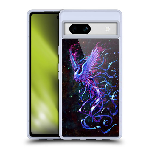Christos Karapanos Mythical Phoenix Soft Gel Case for Google Pixel 7a