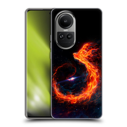 Christos Karapanos Phoenix Out Of Space Soft Gel Case for OPPO Reno10 5G / Reno10 Pro 5G