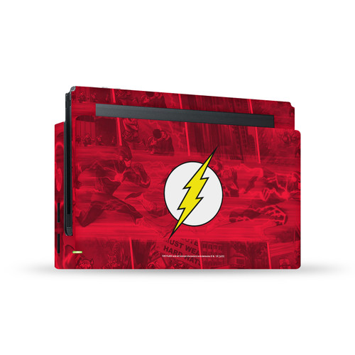 The Flash DC Comics Comic Book Art Logo Vinyl Sticker Skin Decal Cover for Nintendo Switch Console & Dock